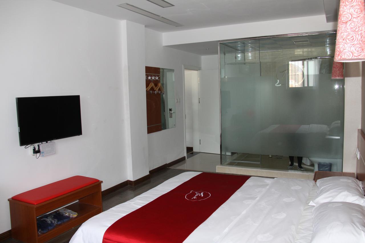 Thank Inn Chain Hotel Shandong Liaocheng Economic Development Zone Jiuhe Community ภายนอก รูปภาพ